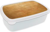 Boîte à pain Wit - Boîte à lunch - Boîte à pain - Fer - Rouille - Or - Métal - Luxe - 18x12x6 cm - Adultes