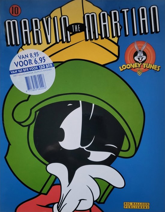 8711854060103 - Marvin the Martian - stripboek by Looney Tunes