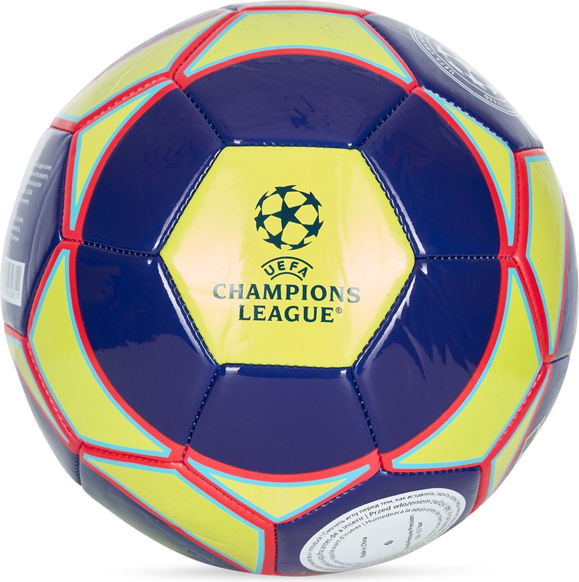 Champions League voetbal Neon - Voetballen - maat 5