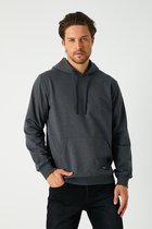 Comeor Hoodie Hommes - Gris Foncé - Épais - 3XL