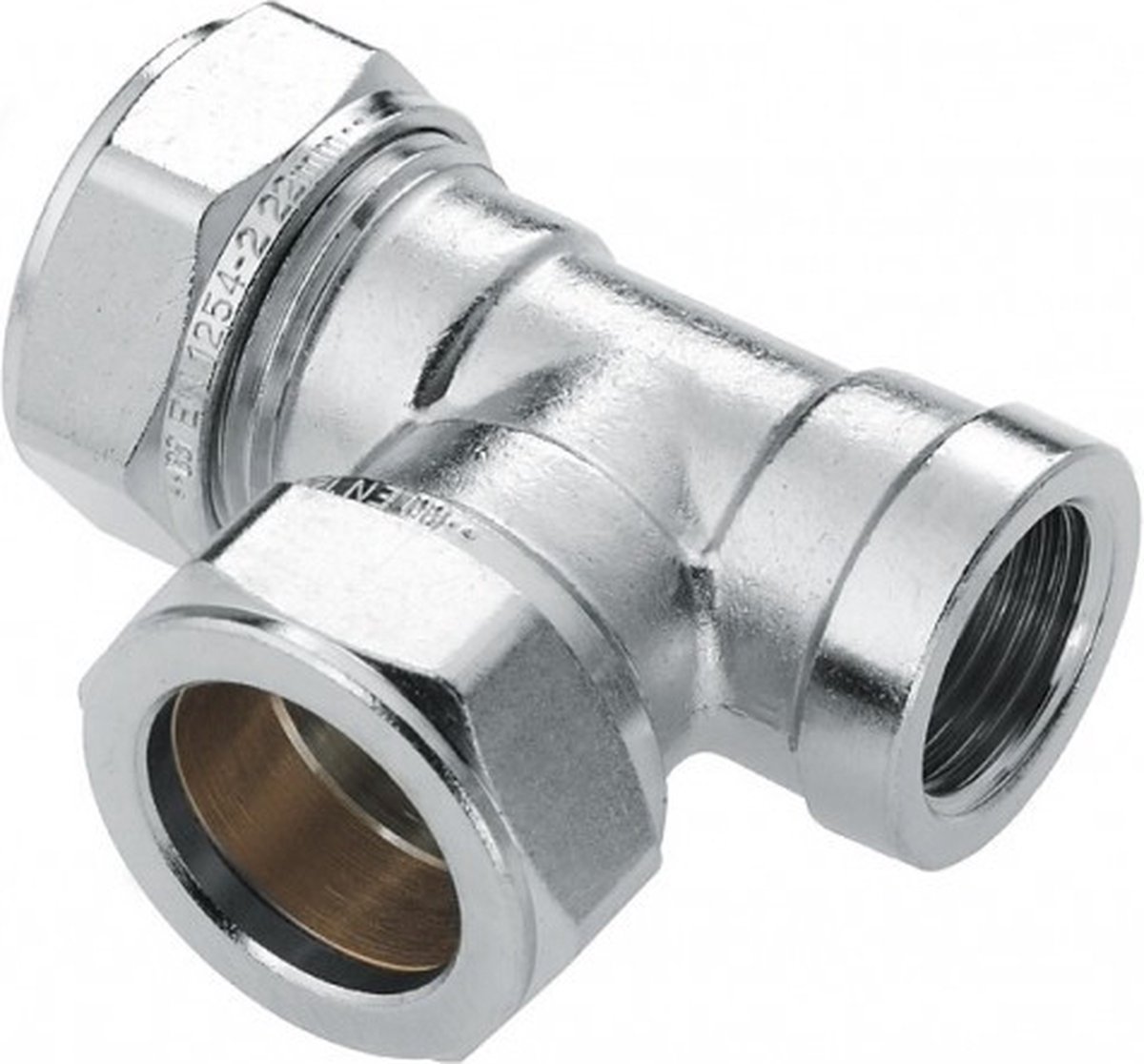 BONFIX 82648 T-stuk 22 x 22 x 3/4