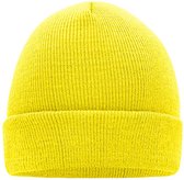 Bonnet Myrtle Beach 'Knitted Cap' Yellow