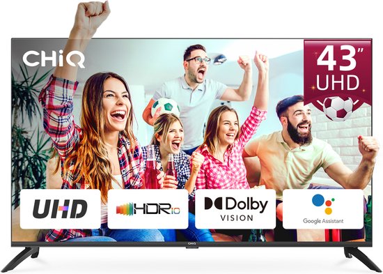 CHiQ U43H7A - 43 inch - 4K LED Android TV