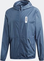 Adidas Windbreaker Jack - Blauw - Maat M