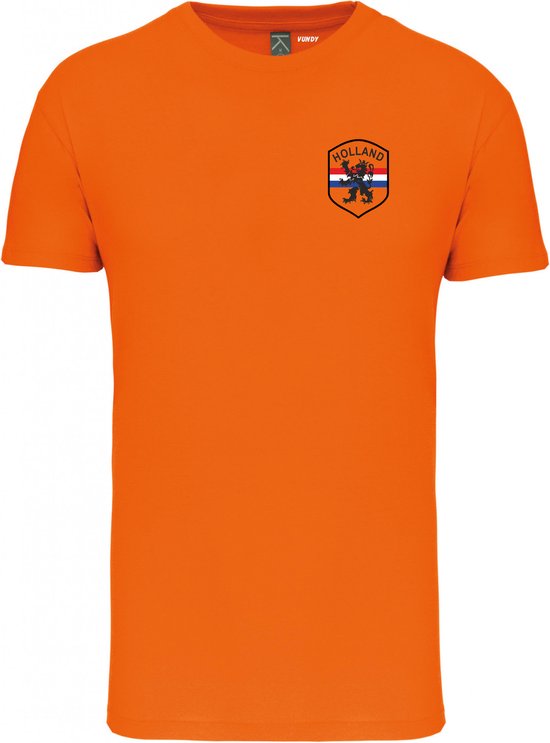 T shirt Holland Embleem Klein Oranje Holland Shirt WK 2022 Voetbal t-shirt-holland-embleem-klein-oranje-holland-shirt-wk-2022-voetbal