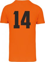 T-shirt Nummer 14 Cruiff | EK 2024 Holland |Oranje Shirt| Koningsdag kleding | Oranje | maat XXL