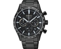Seiko SSB415P1 Heren Chronograaf Zwart