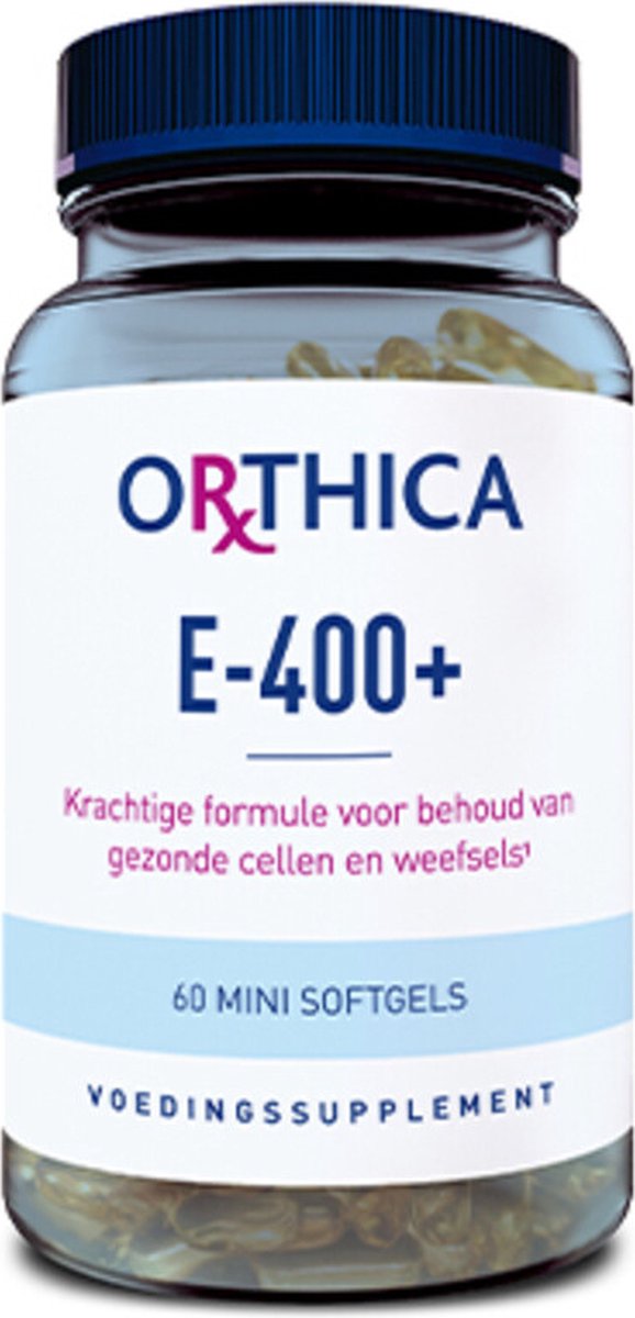 Goedkoopste Orthica E-400 - Vitamine E - 60 mini softgels