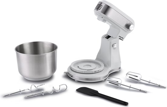 Swiss Pro+ - Keukenmachine 3.5LKrachtige Keukenrobot - 3.5L 300W - Zilver 3.5 LiterSP-SM3.5Z KEUKENMACHINE ZILVER 3.5L van Swiss Pro+ — afbeelding 4