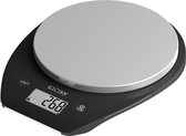 Balance de cuisine Kicinn Digital Precision - Balance de cuisine - 1gr à 5kg - Fonction tare - Piles incluses - Acier inoxydable / Zwart