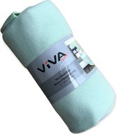 VIVA Living Fleece deken - 130 x 170cm - mintgroen