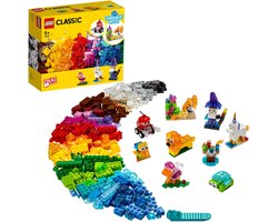 foto van LEGO Classic Creatieve Transparante Stenen - 11013