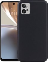 Dun TPU Hoesje Zwart Geschikt voor Motorola Moto G32 | Back Cover Matte Zwart | Flexibel | Lichtgewicht | Ultra Dun