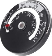 *** Kachelpijp Thermometer - Heet Meter - Palletkachel - Openhaard - van Heble® ***