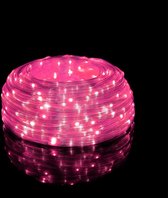 Guirlande lumineuse Lumières de Éclairage de Noël - 100 mètres - Rose - Pour l'extérieur