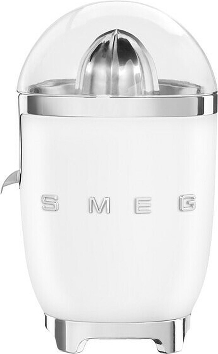 Smeg CJF01WHMEU Citruspers Mat Wit Handmatige druk 70W