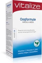 Oogformule Macula Areds 45 tabletten - Voor een normaal gezichtsvermogen - Ondersteunt de conditie van het oog - Vitalize
