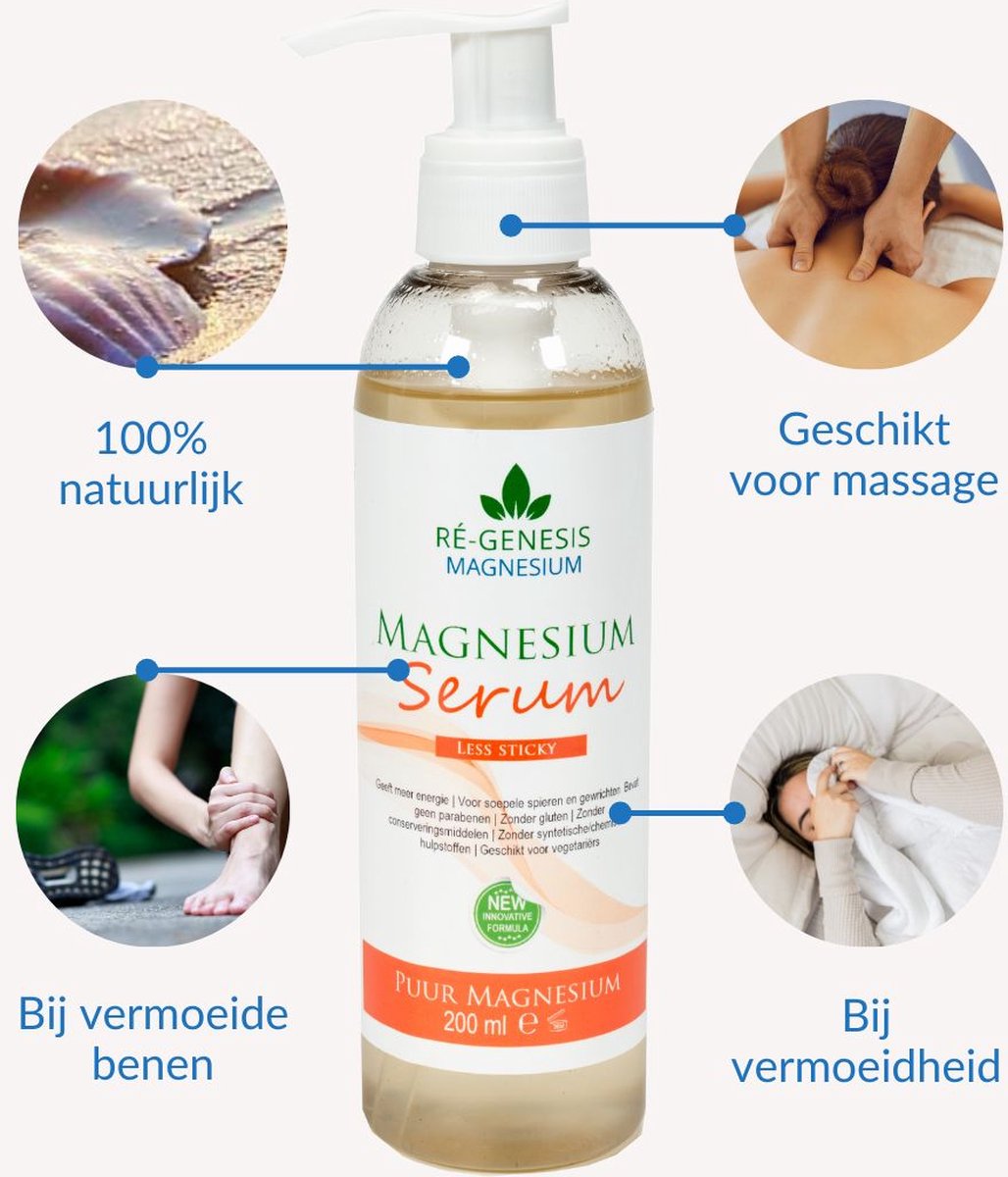 Magnesium Serum Gel van Régenesis voordeelpakket 500 ml