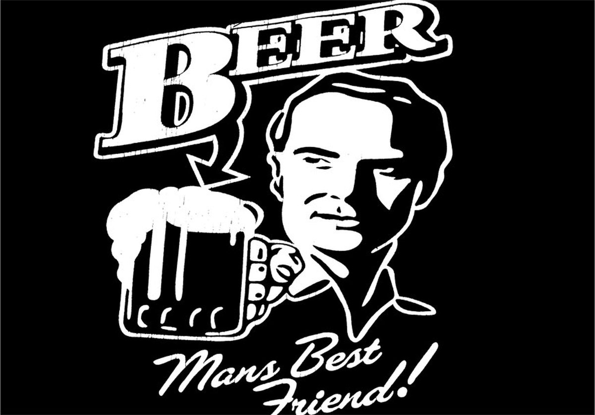 Fotobehangkoning - Behang - Vliesbehang - Fotobehang Bier - Horeca - 400 x 280 cm
