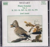 Piano Sonatas 2 - Wolfgang Amadeus Mozart - Jenö Jandó
