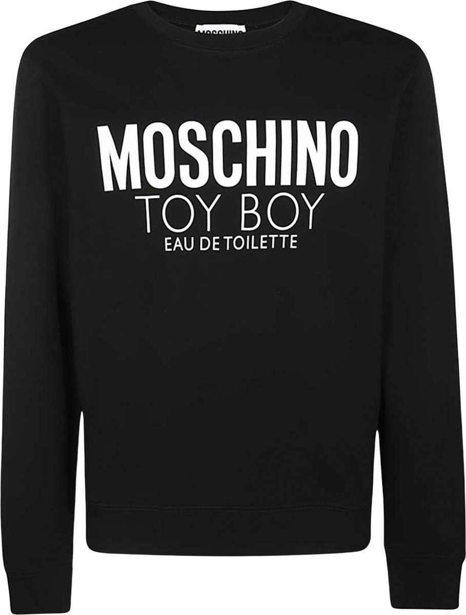 Moschino Heren Sweatshirt Zwart maat 46