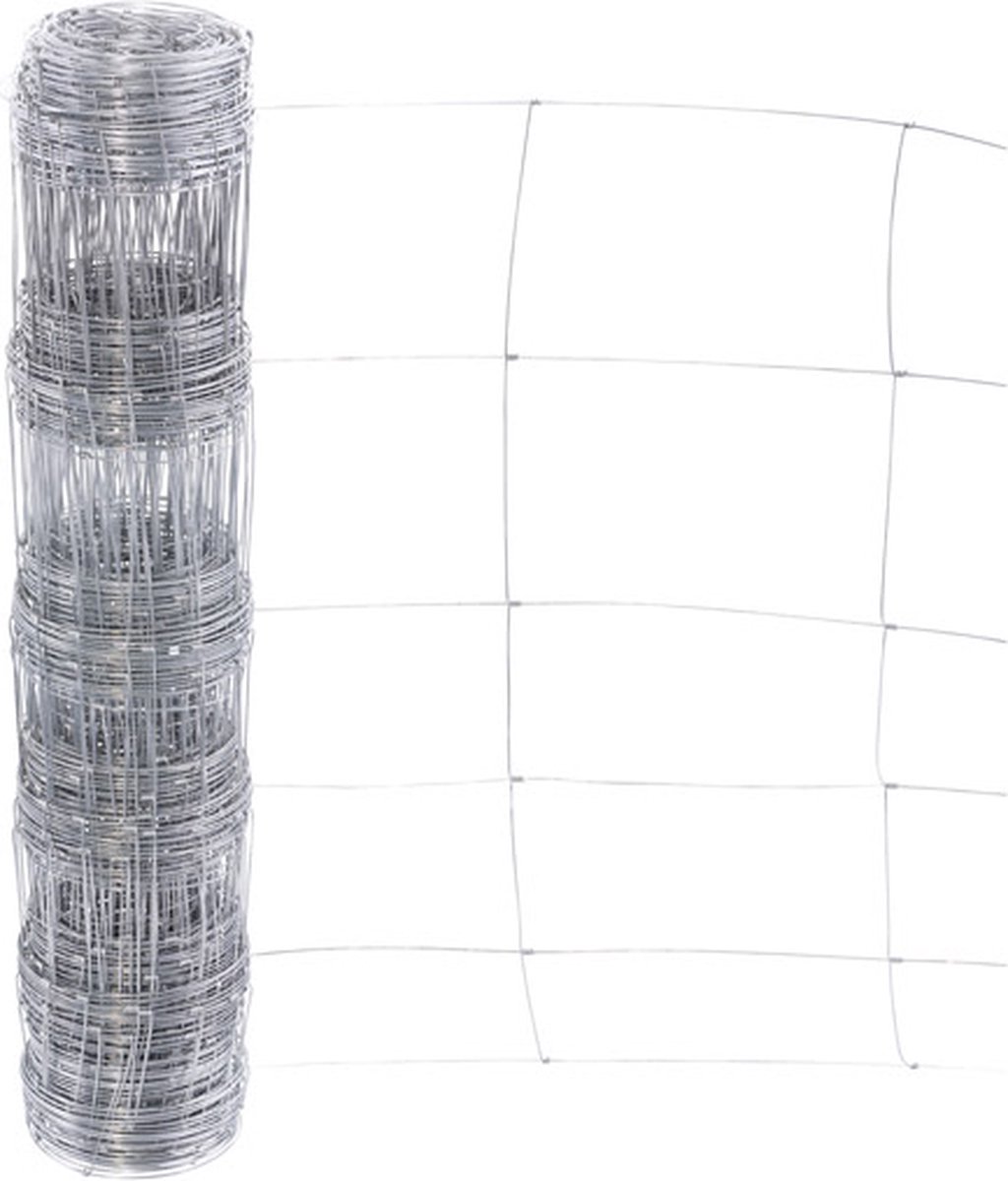 Schapengaas 2.00mm/1.80mm 80cm/6/30cm 50m verzinkt.
