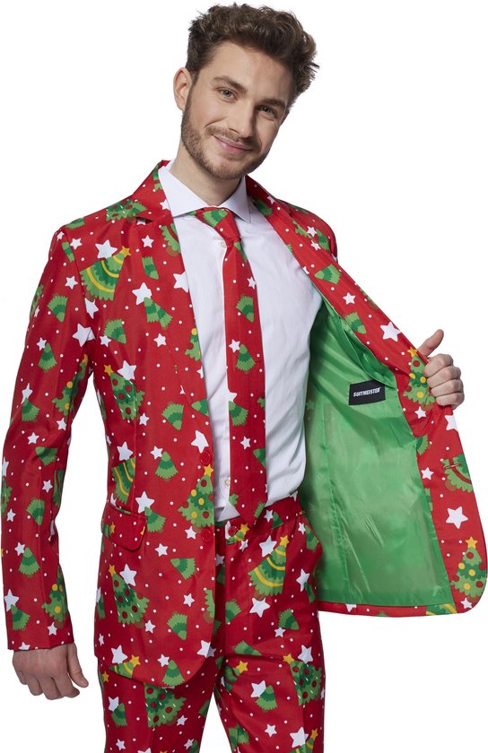 Grappig kerstkostuum man