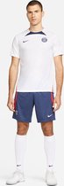 Nike Paris Saint-germain trainingsshirt wit/blauw maat l