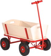 Bol.com Benson Bolderkar - Bolderwagen Hout - strandwagen - kinderen - boodschappenkar aanbieding