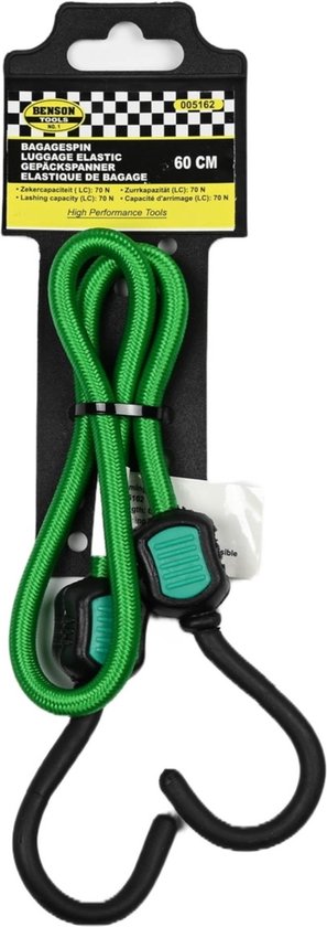 Benson Spider Binder 60 cm 2 Crochet vert chacun