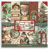 Stamperia - Classic Christmas 12x12 Inch Paper Pack (SBBL74)