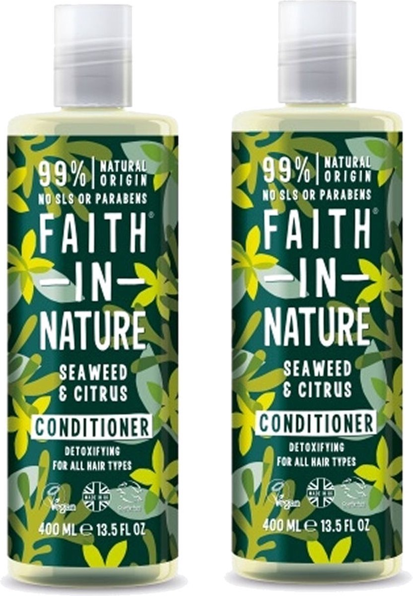 FAITH IN NATURE - Conditioner Seaweed & Citrus - 2 Pak