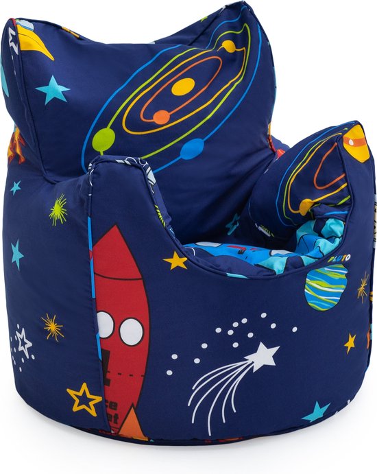 Ready Steady Bed Chaise haute pour Enfants Meubilair confortable pour Kinder Siège à l'épreuve des enfants Canapé de salle de jeux Conception ergonomique Chaise pouf pour enfants | Chaise enfant | Siège d'enfant