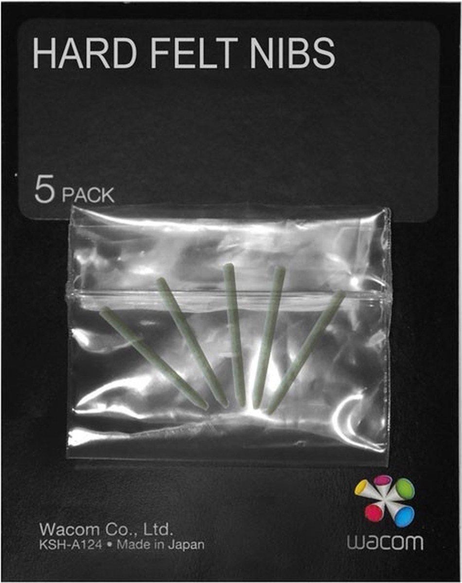 Wacom Hard Felt Nibs (5 stuks)