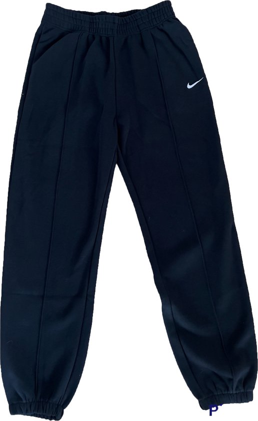 Nike Loose Fit Mid Rise Dames Trainingsbroek Maat M Zwart