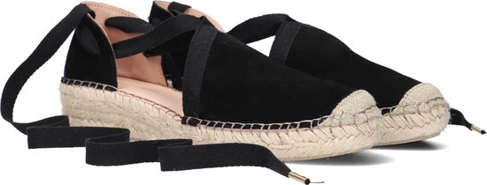 Fred De La Bretoniere 152010257 Espadrilles - Dames - Zwart - Maat 38