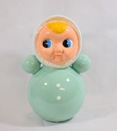 ZoeZo Design - Tirelire - gobelet - cadeau de maternité - menthe - faïence - H 24 cm - Ø 14 cm