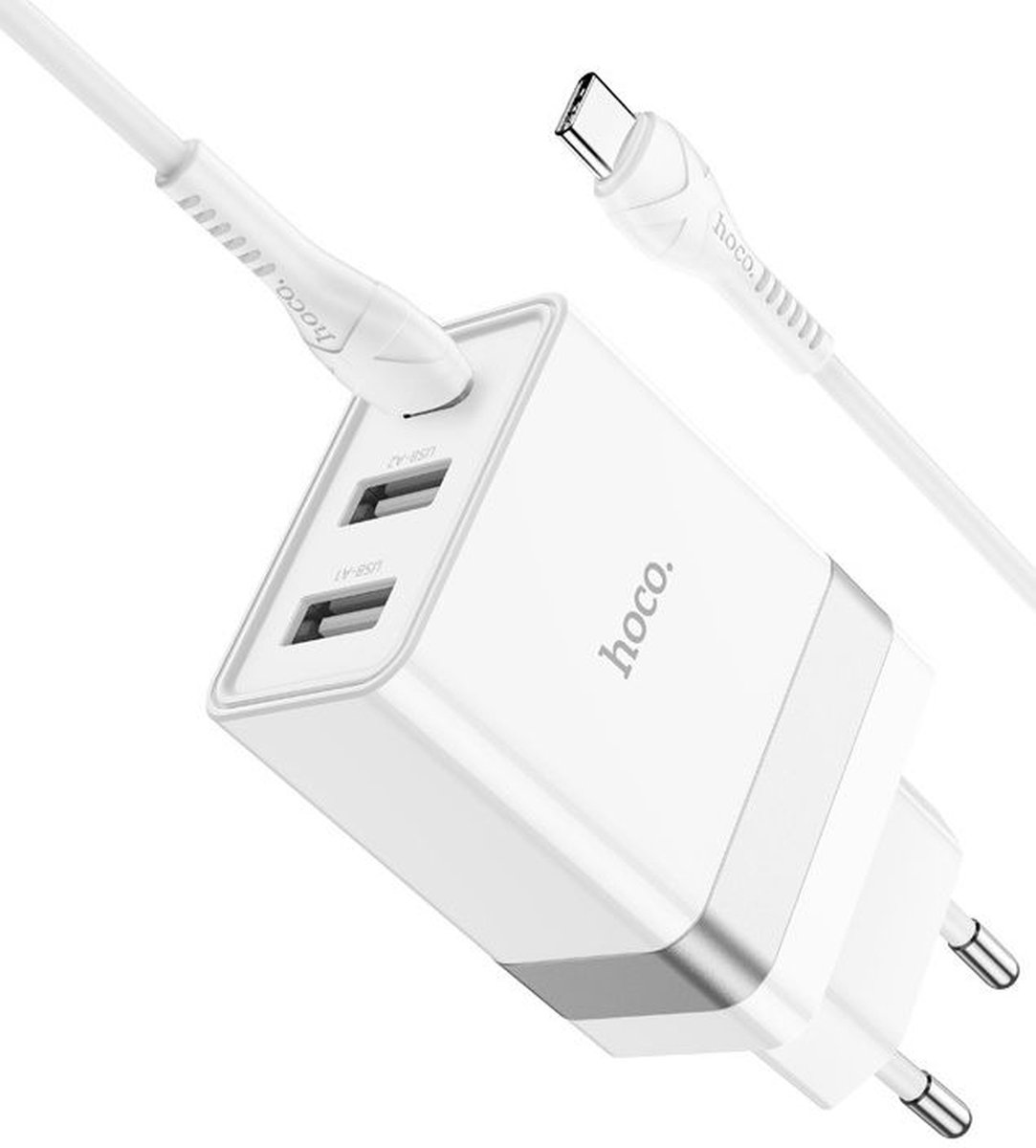 Chargeur Hoco pour Google Pixel 8 - Câble & Prise Type C (N28) - Chargeur  Rapide USB C