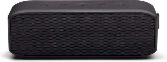 OOQE PRO S9 - Bluetooth Speaker - Draadloos - Ingebouwde Basradiator - Zuivere Bas - 20 uur Batterijduur - Microfoon - Handsfree Bellen - Stootbestendig - Waterbestendig - Geschikt Voor Binnen en Buitengebruik - Zwart van OOQE — afbeelding 4