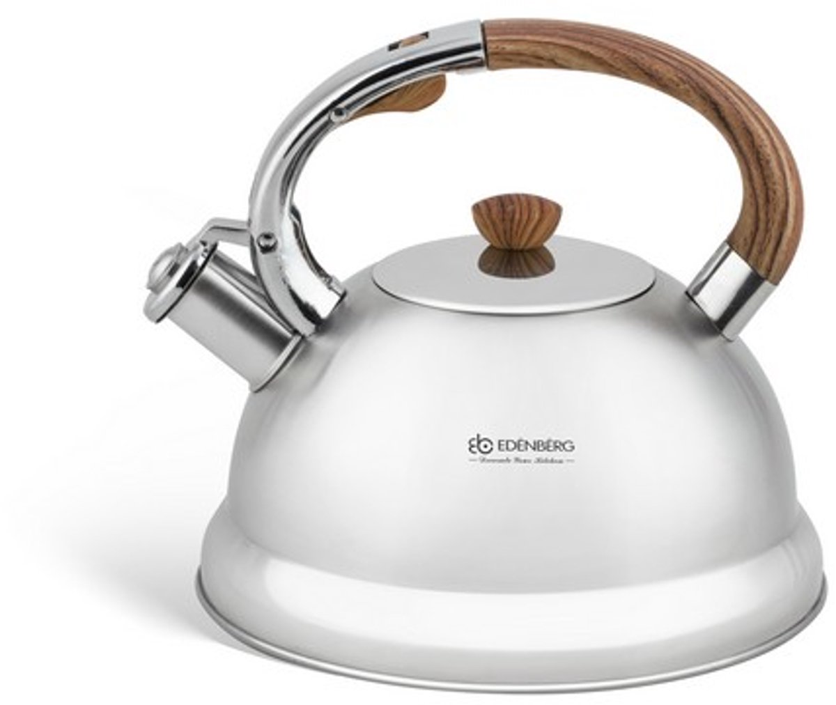 Edënbërg Classic Line - Fluitketel RVS - 3.0 liter