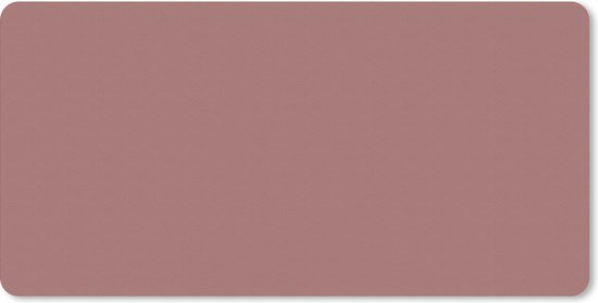 SleevesAndCases - Bureaumat - Effen - Roze - Bureau mat - 60x30 cm - Bureau onderlegger - Bureau accessoires
