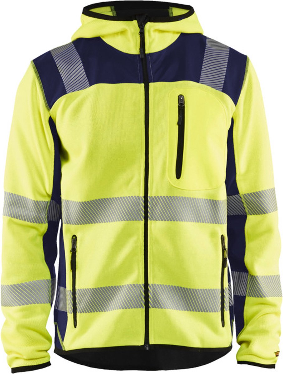 Blaklader Gebreid vest met capuchon High Vis 4923-2120 High Vis Marineblauw