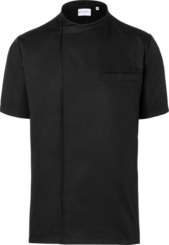 Karlowsky® PURE - Veste de cuisine - Jeté à manches courtes - Zwart - taille XXL