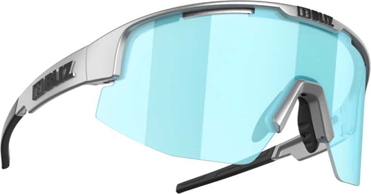 Bliz Matrix Fietsbril - Zilver - Volwassenen