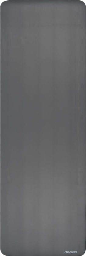 Avento Fitness/Yoga Mat NBR - Grijs - 183 x 61 x 1.2 cm