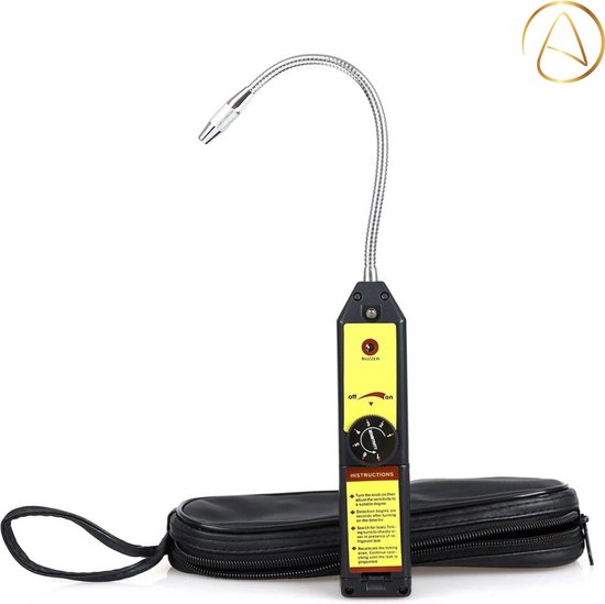 D MODUN Gasdetector, Natural Gas/LPG/Kolen Gasdetector, Plug-in Gaslekdetector met Hoorbaar Alarm en LED Digitale Weergave, Methaan Propaan Butaan Brandbaar Gas Alarm Geschikt voor Keuken, Stacaravan