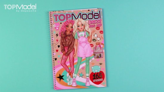 TOPModel Dress Me Up Teddy Cool Sticker Book 411653_A 5+