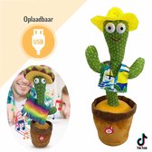 Dansende cactus - Pratende cactus - Baby speelgoed - Dancing cactus - Zingende cactus - Speelgoed met geluid - USB opladen