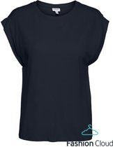 Vero Moda Everly Sl O-neck Top Salute BLAUW XL