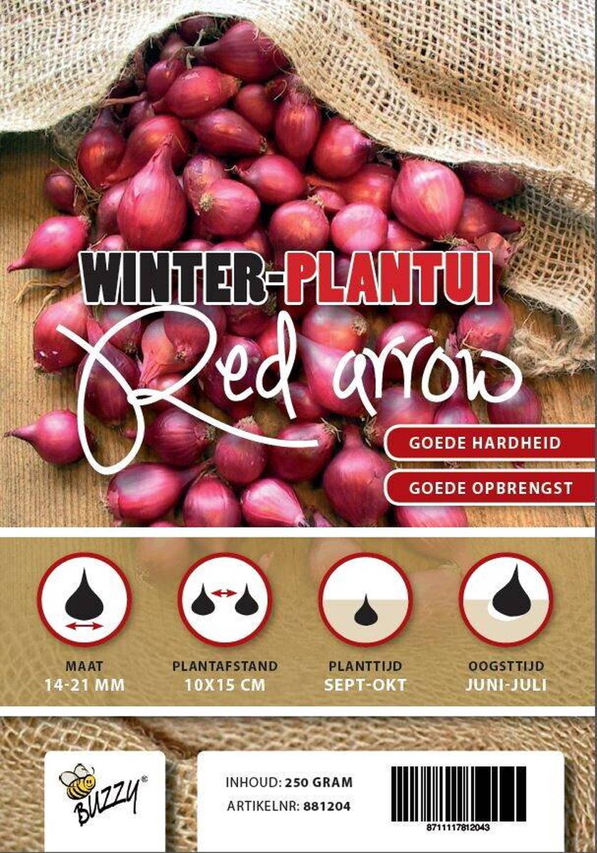 Winter Plantuien Red Arrow 250 gram